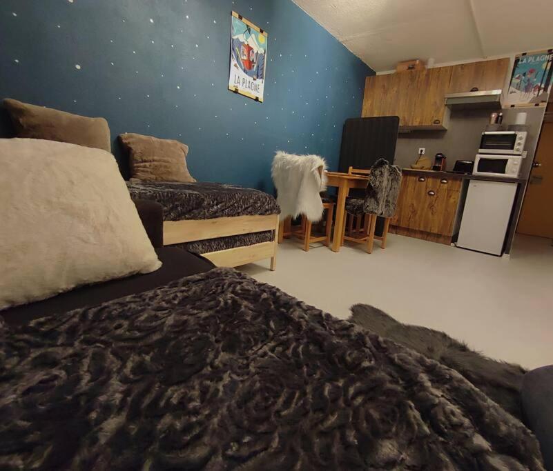 Studio Cosy 2100M Pied Des Pistes-Direct To Ski Slopes-Ski In Ski Out-La Plagne Aime 2000 ภายนอก รูปภาพ