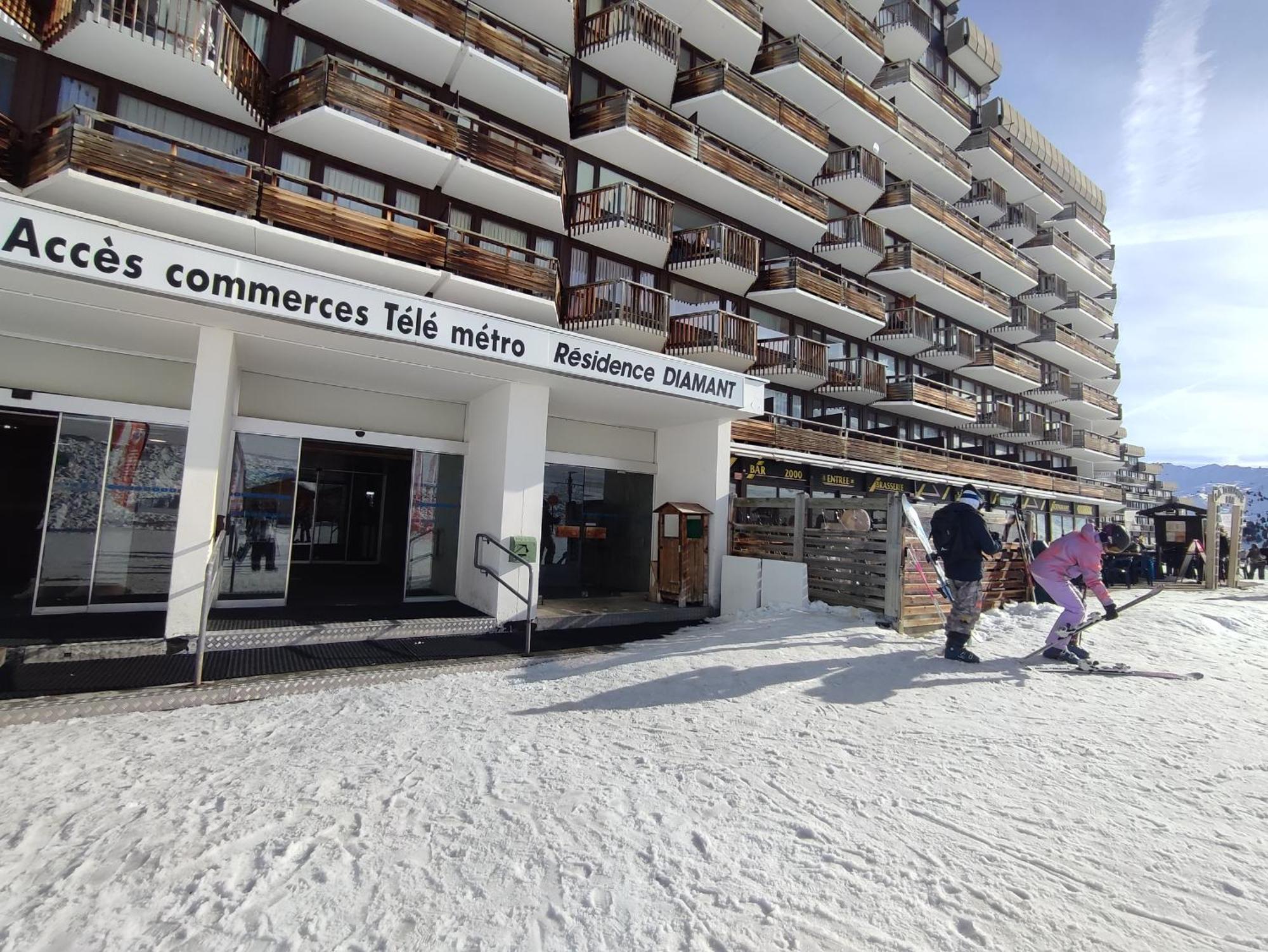 Studio Cosy 2100M Pied Des Pistes-Direct To Ski Slopes-Ski In Ski Out-La Plagne Aime 2000 ภายนอก รูปภาพ