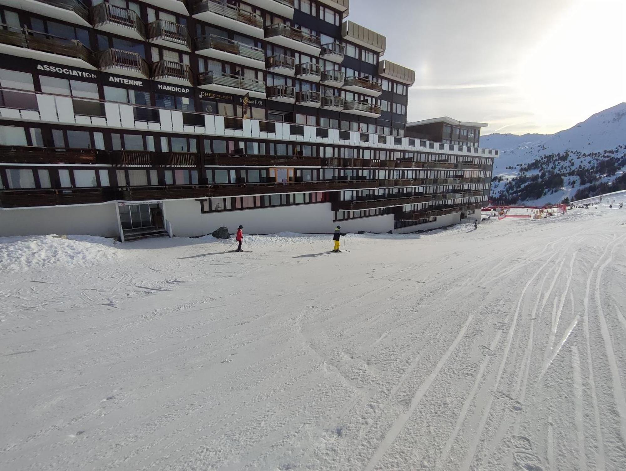 Studio Cosy 2100M Pied Des Pistes-Direct To Ski Slopes-Ski In Ski Out-La Plagne Aime 2000 ภายนอก รูปภาพ
