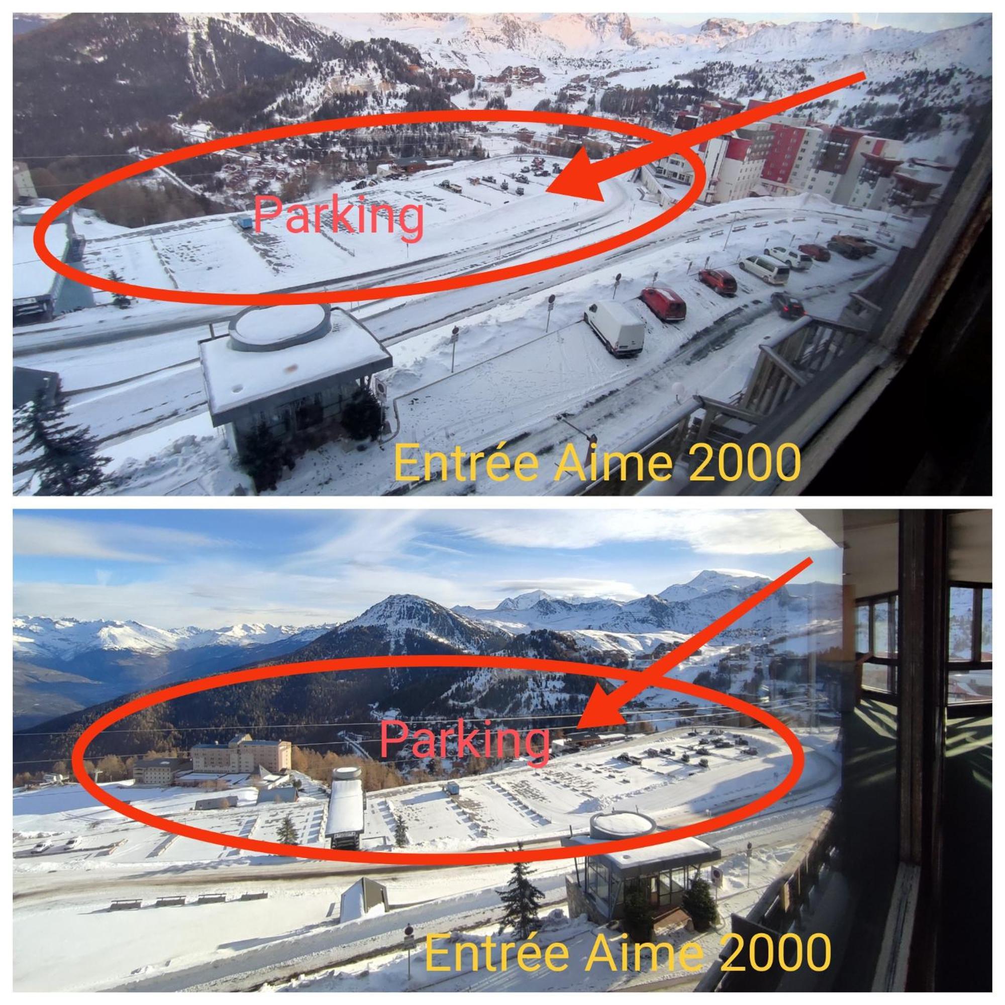 Studio Cosy 2100M Pied Des Pistes-Direct To Ski Slopes-Ski In Ski Out-La Plagne Aime 2000 ภายนอก รูปภาพ